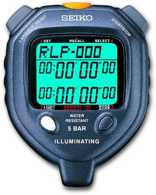 casio stopwatch 100 lap memory