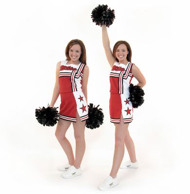 Cheerleading America Adult Custom Interlock Braid Shell 