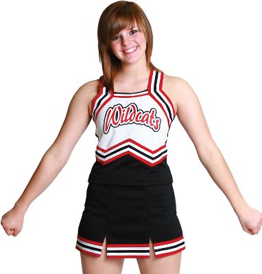 Cheerleading America Adult Custom A-line 2 Vent Skirt