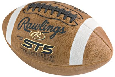 Rawlings ST5 Pro Preferred Official Game Football