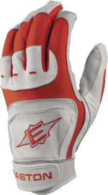 Easton Adult SV12 Pro Orange Batting Gloves