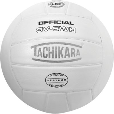 Tachikara SV5WH Leather NFHS Volleyball