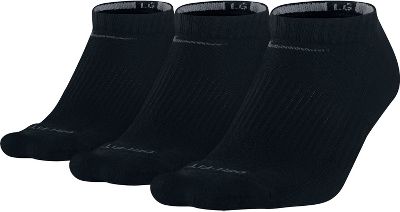 Nike Adult Dri-Fit No Show Socks (Extra Large)