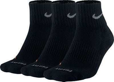 Nike Dri-Fit Quarter Socks (Medium)
