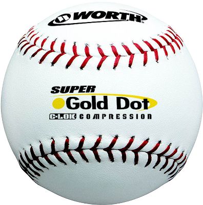 Baseball - Worth Super Gold Dot 12