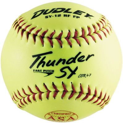 Dudley 12" ASA .47 Cor Synthetic Fastpitch Softball