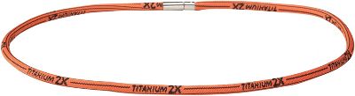 Brett Bros. Orange Titan Ionic 17 1/2" Necklace