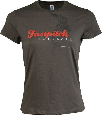 Team Express Gear Women's "Fastpitch Softball" T-Shirt