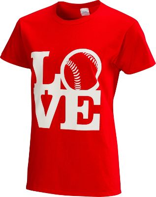 Team Express Gear Womens "Love" Softball T-Shirt