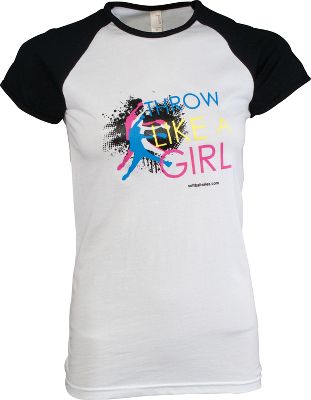 Team Express Gear Women's "Throw Like A Girl" T-Shirt