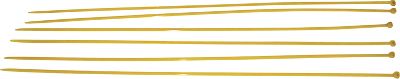 Fencecrown/Safefoam 19" Ties (100 Count)