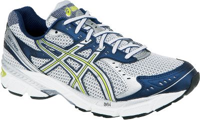Asics Men's GEL-1160 Silver/Navy Running Shoes