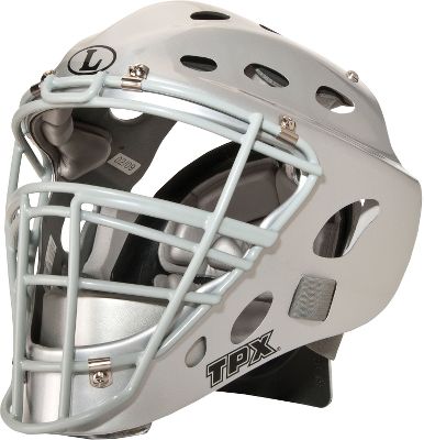 Louisville Adult Hockey Style Grey Catcher`s Helmet