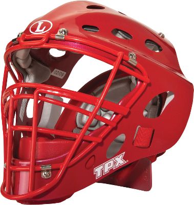 Louisville Adult Hockey Style Scarlet Catcher's Helmet