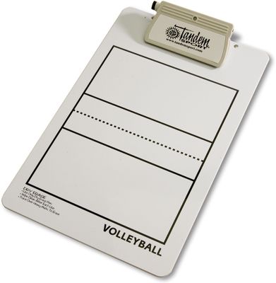 Tandem Sports Deluxe Volleyball Clipboard