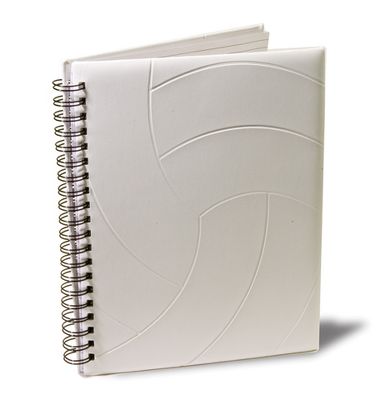 Tandem Volleyball Spiral Notebook