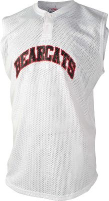 Team Express Gear Adult 2 Button Sleeveless Mesh Jersey