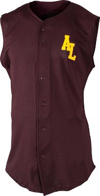 Team Express Gear Adult Full Button Sleeveless Jersey