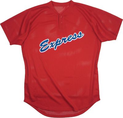Team Express Youth 2 Button Mesh Jersey