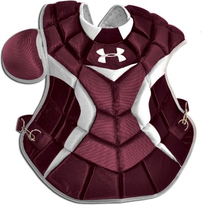 Under Armour Adult Maroon Pro Chest Protector