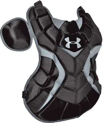 Under Armour Girl's Black 13 1/2" Chest Protector
