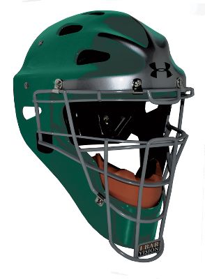Under Armour Adult Dkg/Sil Pro Catcher's Helmet
