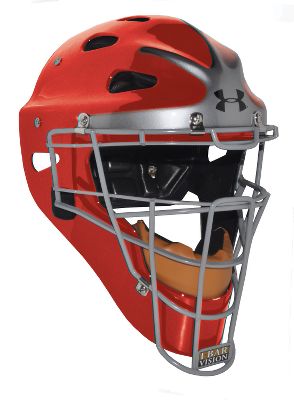 Under Armour Youth Sca/Sil Pro Catcher's Helmet