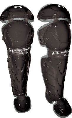 Under Armour Women's Black Catcher's Leg Guards