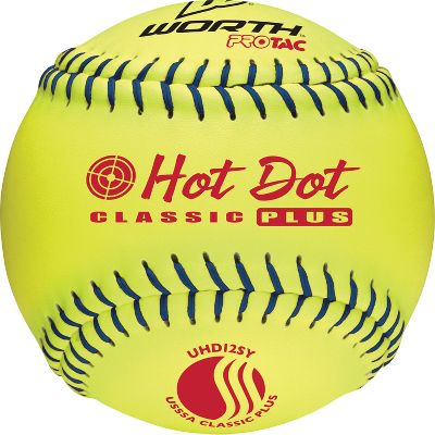 Worth 12" USSSA Hot Dot Slowpitch Softball