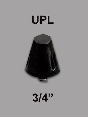 3/4" Black Replacement Cleats ( Bag of 100)