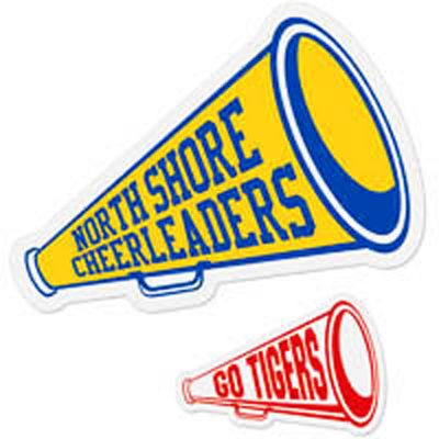 Megaphone Shaped Car Magnet