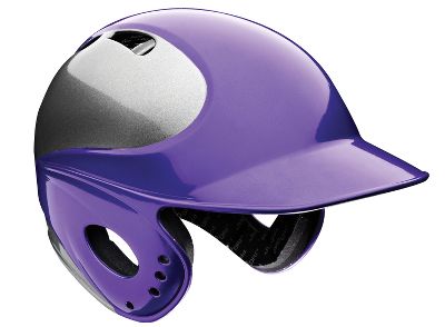 Rawlings Vapor Low Profile Purple OSFA Batting Helmet - Universal Softball Batting Helmets