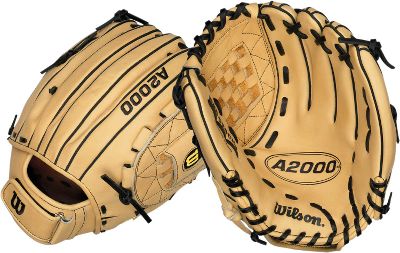 Wilson A2000 FP 12 12 Blond Softball Glove 12 12 34 Softball Gloves