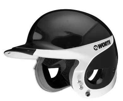 Worth Adult Liberty Away Reverse Black Batting Helmet