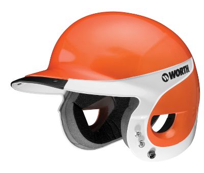 Worth Adult Liberty Away Reverse Orange Batting Helmet