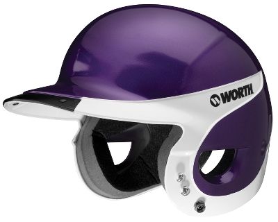 Worth Adult Liberty Away Reverse Purple Batting Helmet