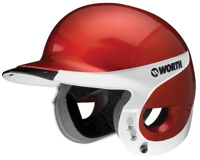 Worth Adult Liberty Away Reverse Red Batting Helmet