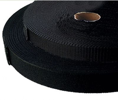 Adams Black Football Shoulder Pad Elastic - 1 1/2"