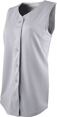 Rawlings Girl's Full-Button Softball Jersey - Youth Softball Jerseys