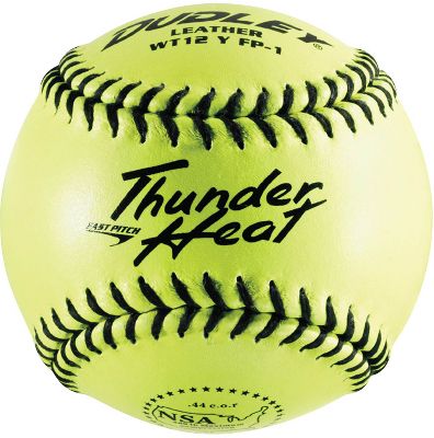 Baseball - Dudley Yellow Fastpitch NSA Softball 12