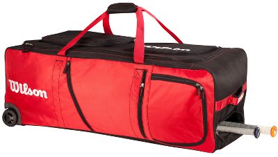 Wilson Pudge Catcher Bag On Wheels