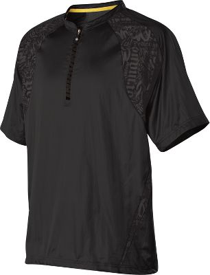 DeMarini Mens Unhinge Short Sleeve Batting Practice Jacket