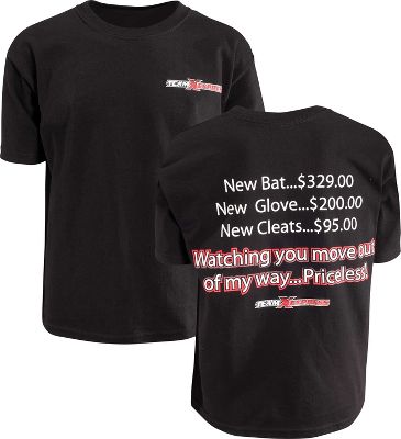 Express Gear Youth ''Priceless'' T-Shirt - Youth Small - Baseball T-Shirts