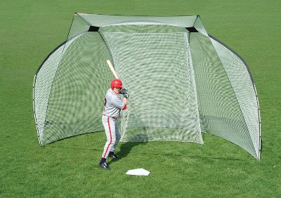 Team Express 10' Fold Up Backstop - Baseball Cages & Screens