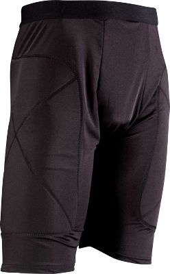 Team Express Gear Adult Black Padded Sliding Shorts