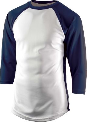Team Express Gear Youth Pro Plus Navy 3/4 Sleeve Shirt