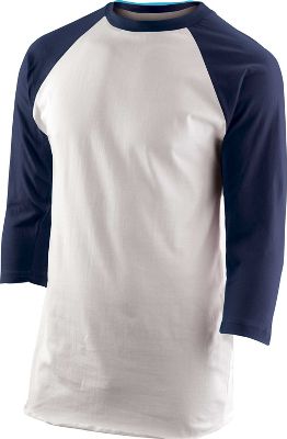 Team Express Gear Youth Navy 3/4 Sleeve Shirt