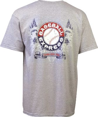 Baseball Express Adult Fashion Logo T-Shirt