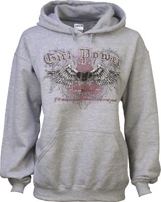 Express Gear Women's "Girl Power" Hoodie