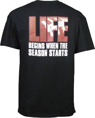 Football America Youth "Life Begins" T-Shirt